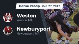 Recap: Weston vs. Newburyport  2017
