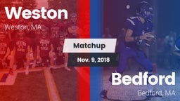 Matchup: Weston vs. Bedford  2018