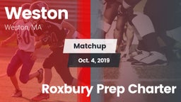 Matchup: Weston vs. Roxbury Prep Charter 2019