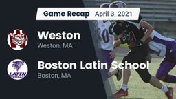 Recap: Weston vs. Boston Latin School 2021