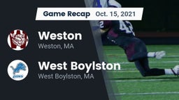 Recap: Weston vs. West Boylston  2021