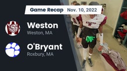 Recap: Weston  vs. O'Bryant  2022