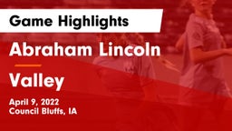 Abraham Lincoln  vs Valley  Game Highlights - April 9, 2022