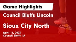 Council Bluffs Lincoln  vs Sioux City North  Game Highlights - April 11, 2023