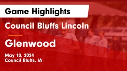 Council Bluffs Lincoln  vs Glenwood  Game Highlights - May 10, 2024