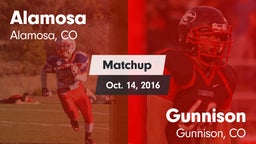 Matchup: Alamosa  vs. Gunnison  2016