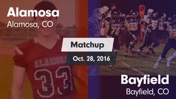 Matchup: Alamosa  vs. Bayfield  2016