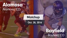 Matchup: Alamosa  vs. Bayfield  2016