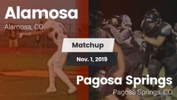 Matchup: Alamosa  vs. Pagosa Springs  2019