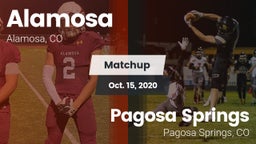 Matchup: Alamosa  vs. Pagosa Springs  2020