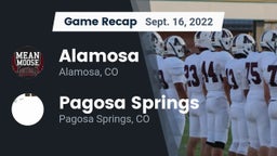 Recap: Alamosa  vs. Pagosa Springs  2022