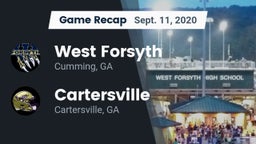 Recap: West Forsyth  vs. Cartersville  2020
