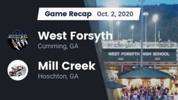 Recap: West Forsyth  vs. Mill Creek  2020