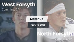 Matchup: West Forsyth High vs. North Forsyth  2020