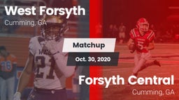 Matchup: West Forsyth High vs. Forsyth Central  2020
