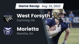 Recap: West Forsyth  vs. Marietta  2023
