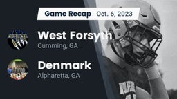 Recap: West Forsyth  vs. Denmark  2023