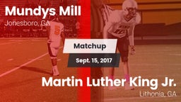 Matchup: Mundys Mill HS vs. Martin Luther King Jr.  2017