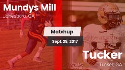 Matchup: Mundys Mill HS vs. Tucker  2017