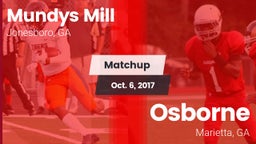 Matchup: Mundys Mill HS vs. Osborne  2017
