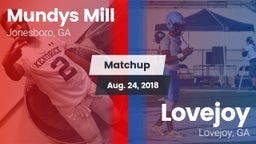 Matchup: Mundys Mill HS vs. Lovejoy  2018
