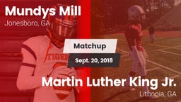 Matchup: Mundys Mill HS vs. Martin Luther King Jr.  2018