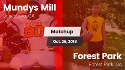Matchup: Mundys Mill HS vs. Forest Park  2018
