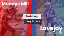 Matchup: Mundys Mill HS vs. Lovejoy  2019