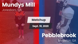 Matchup: Mundys Mill HS vs. Pebblebrook  2020