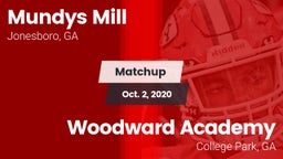 Matchup: Mundys Mill HS vs. Woodward Academy 2020