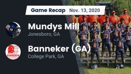 Recap: Mundys Mill  vs. Banneker  (GA) 2020