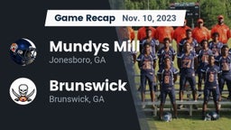 Recap: Mundys Mill  vs. Brunswick  2023