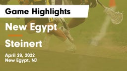 New Egypt  vs Steinert  Game Highlights - April 28, 2022