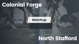 Matchup: Colonial Forge High vs. North Stafford   - Boys Varsity Football 2016