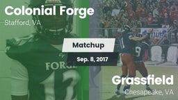 Matchup: Colonial Forge High vs. Grassfield  2017