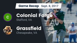 Recap: Colonial Forge  vs. Grassfield  2017