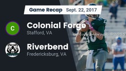 Recap: Colonial Forge  vs. Riverbend  2017