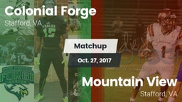 Matchup: Colonial Forge High vs. Mountain View  2017