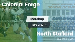 Matchup: Colonial Forge High vs. North Stafford   2017