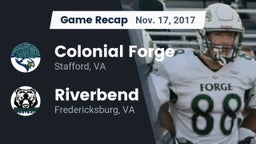Recap: Colonial Forge  vs. Riverbend  2017