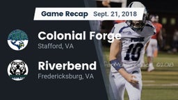 Recap: Colonial Forge  vs. Riverbend  2018