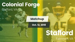 Matchup: Colonial Forge High vs. Stafford  2018