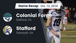 Recap: Colonial Forge  vs. Stafford  2018