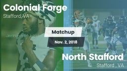 Matchup: Colonial Forge High vs. North Stafford   2018