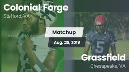 Matchup: Colonial Forge High vs. Grassfield  2019