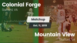 Matchup: Colonial Forge High vs. Mountain View  2019