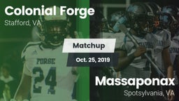 Matchup: Colonial Forge High vs. Massaponax  2019