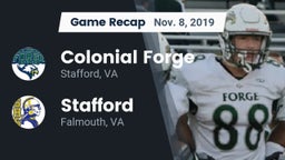 Recap: Colonial Forge  vs. Stafford  2019
