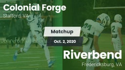 Matchup: Colonial Forge High vs. Riverbend  2020