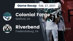 Recap: Colonial Forge  vs. Riverbend  2021